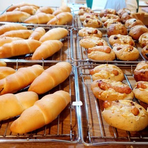 トリュフ風味の塩パン