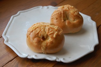 8月はミートボールのベーグル